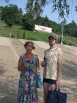 Ольга и сын Василий