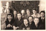 В.П.Сычев с сотрудниками кафедры в домашней обстановке