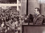 Выступление бывшего выпускника космонавта Ю.А.Гагарина перед выпускниками и студентами СИТ